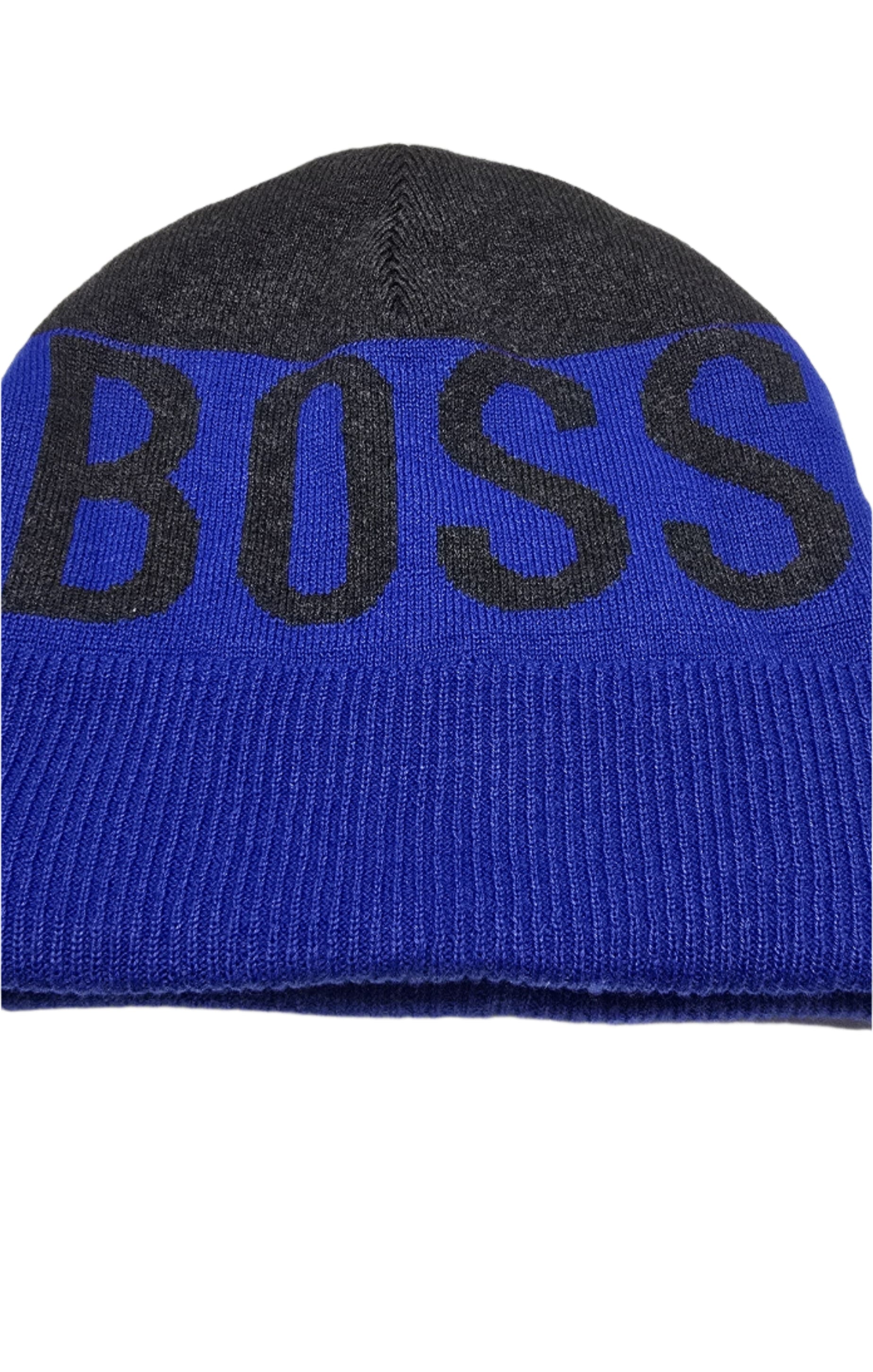 Kids Logo Beanie  (Blue/Black)