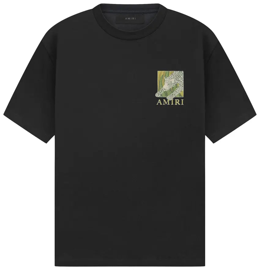 Leopard Tee (Black) 