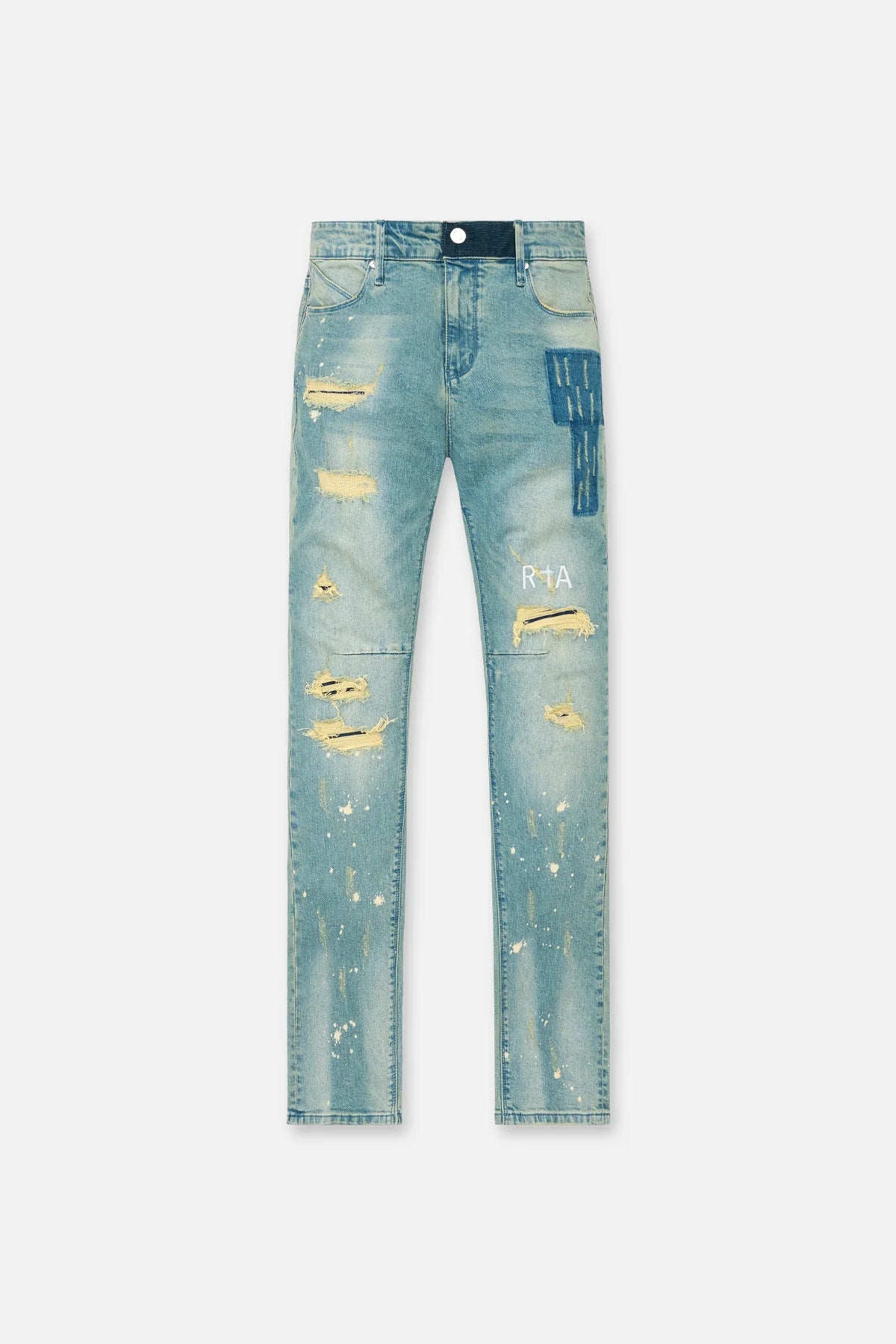 Bryant Skinny Kyanite Distressed Jean (Blue) 