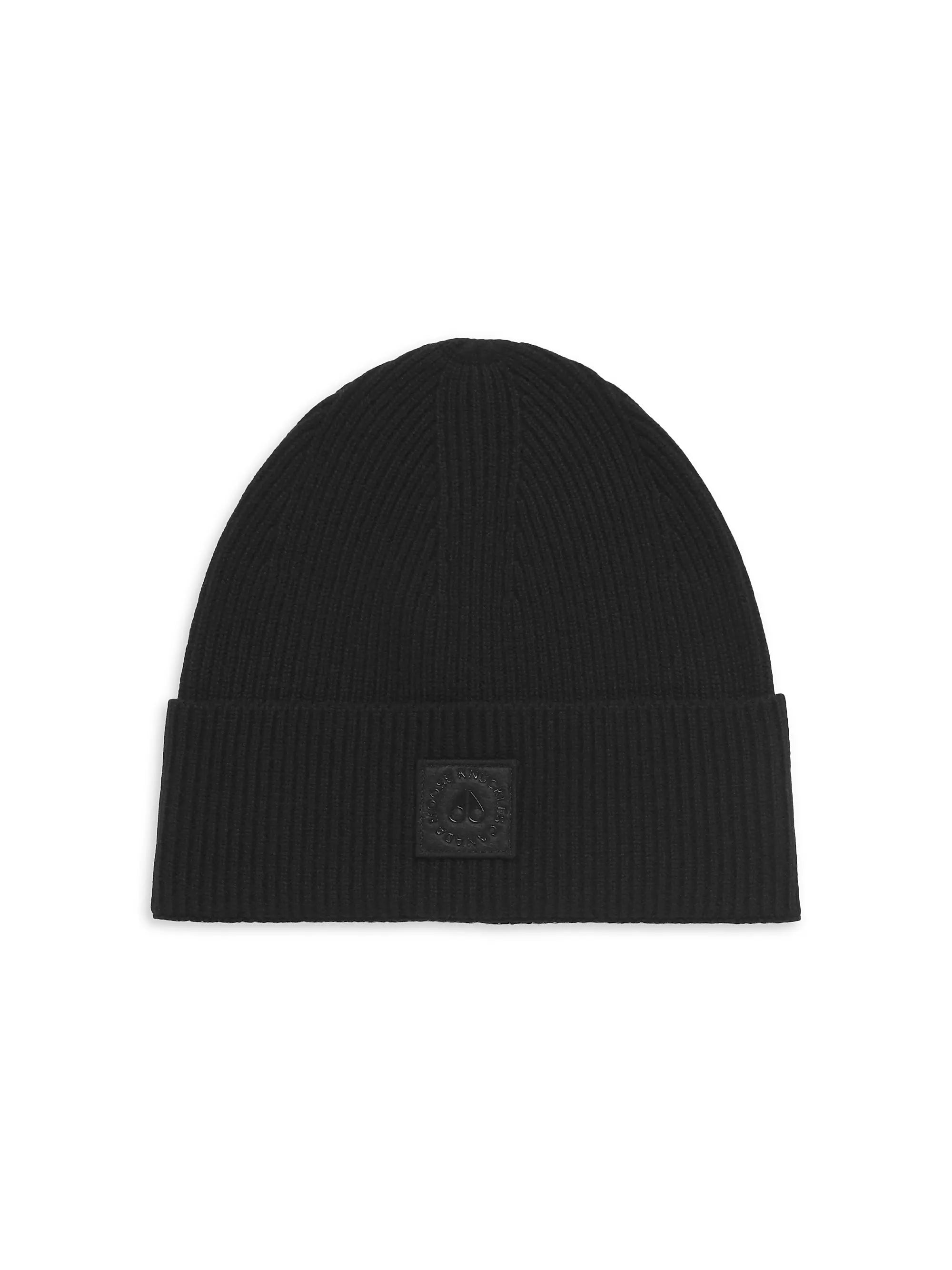 Black Moose Knuckles Snowbank Beanie.