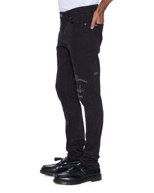 Van Winkle Jasper Jeans (Black) - MPF25DJ004-001 – Dazzle Van Winkle Jasper Jeans (Black) - MPF25DJ004-001 – Dazzle