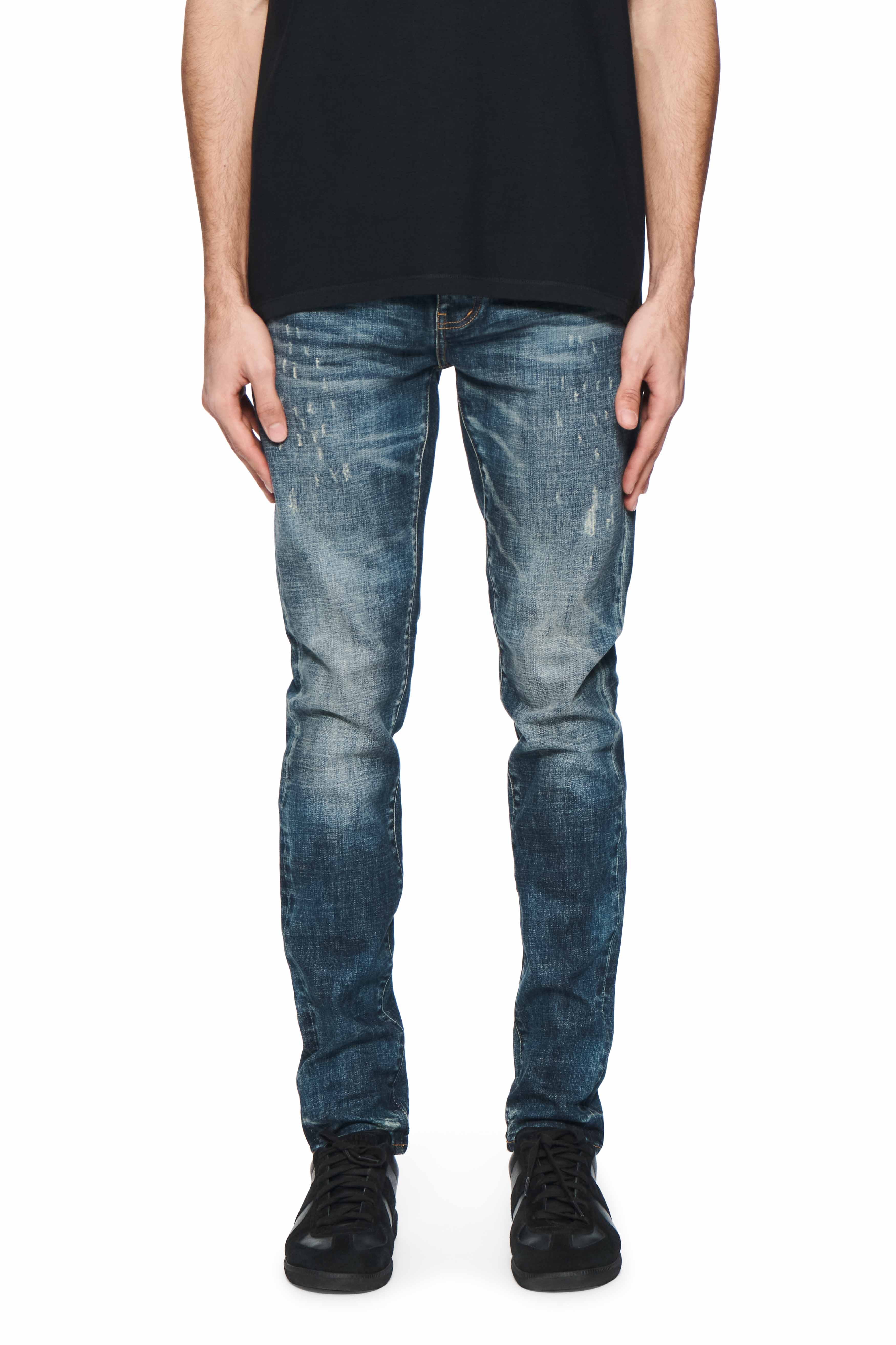 Skinny Precoated Jeans