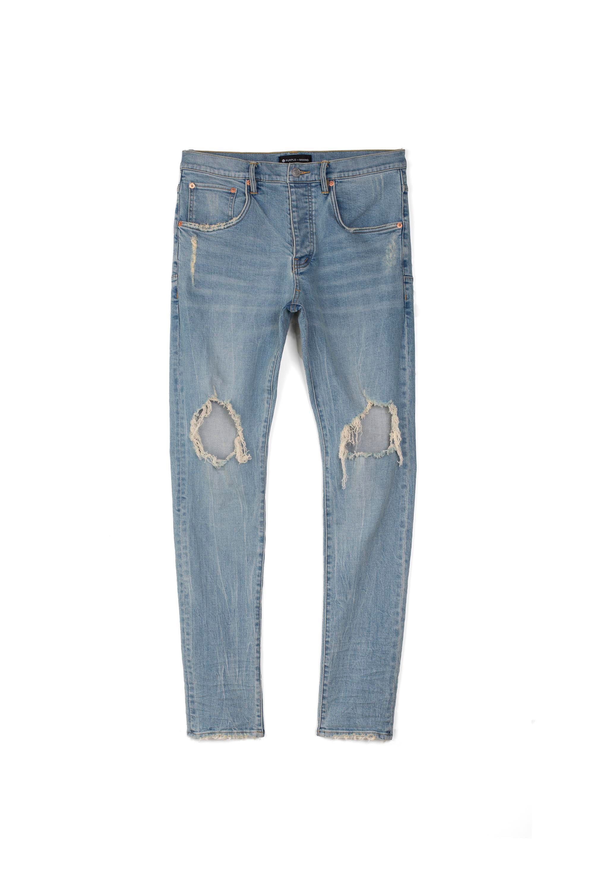 P002 Light Indigo Blowout (Light Indigo) Jeans