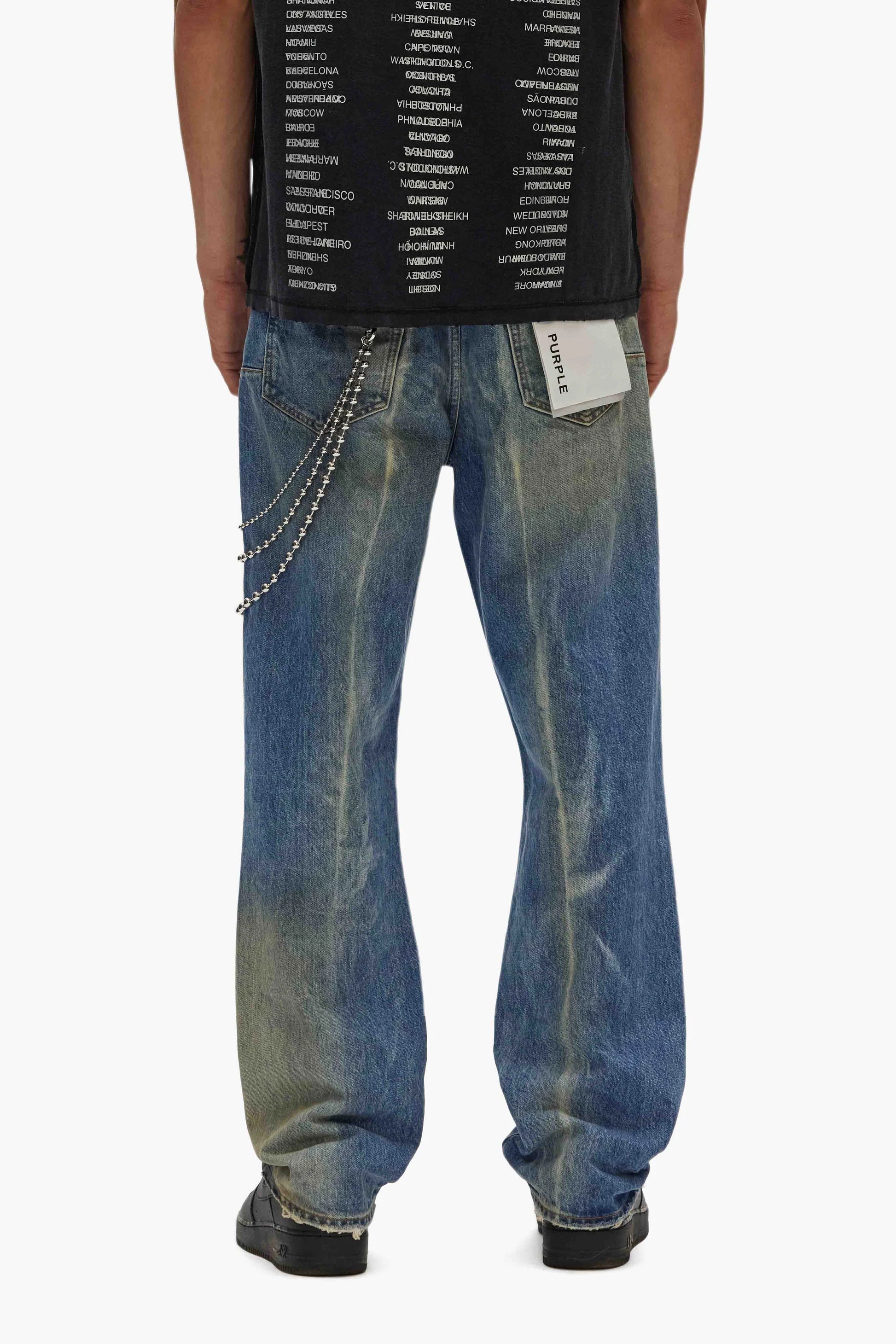 P011 Gaia Blowout Jeans (Mid Indigo)