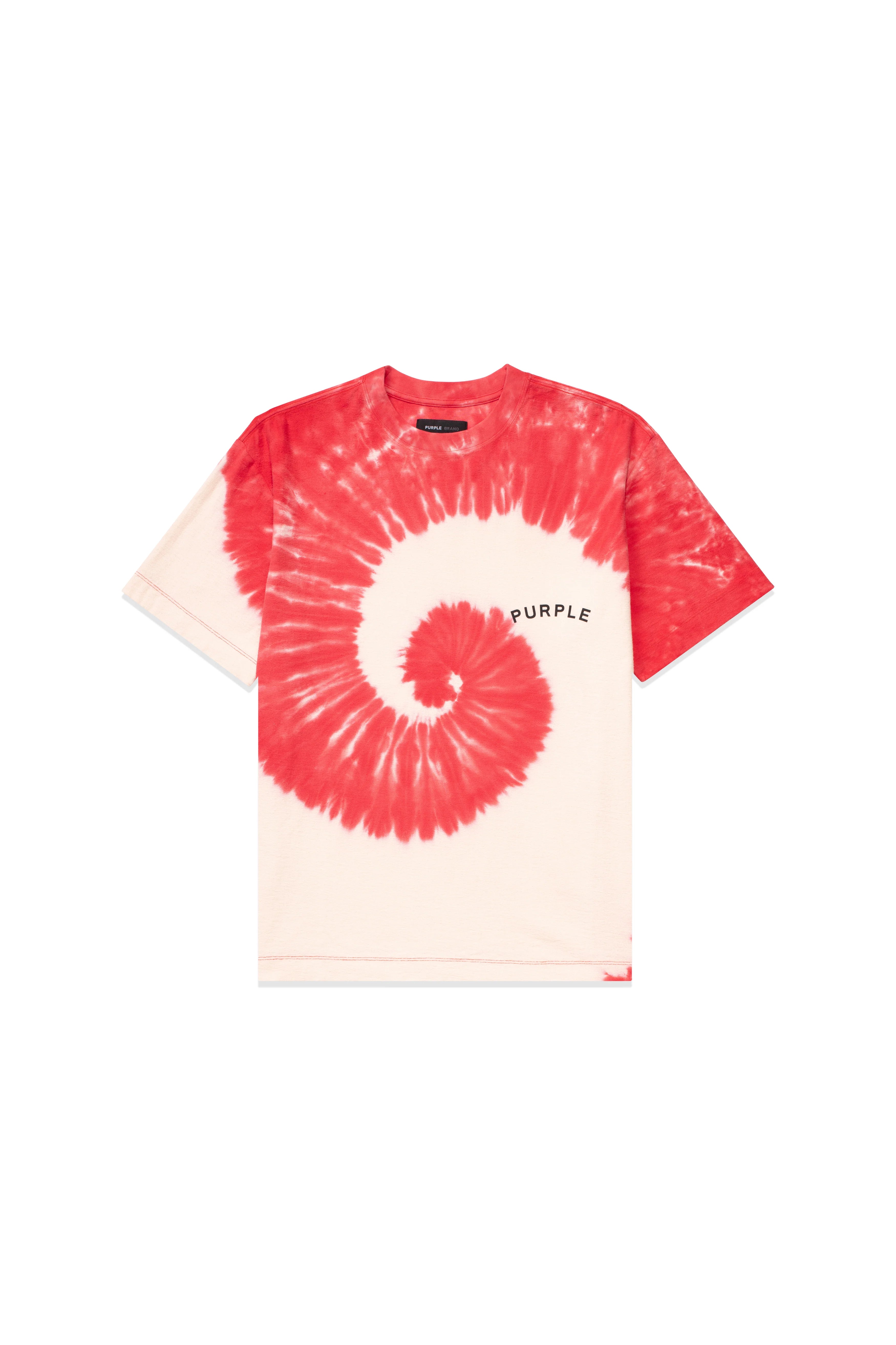 Textured Jersey SS Tee Red Curve - PP104TJRW323