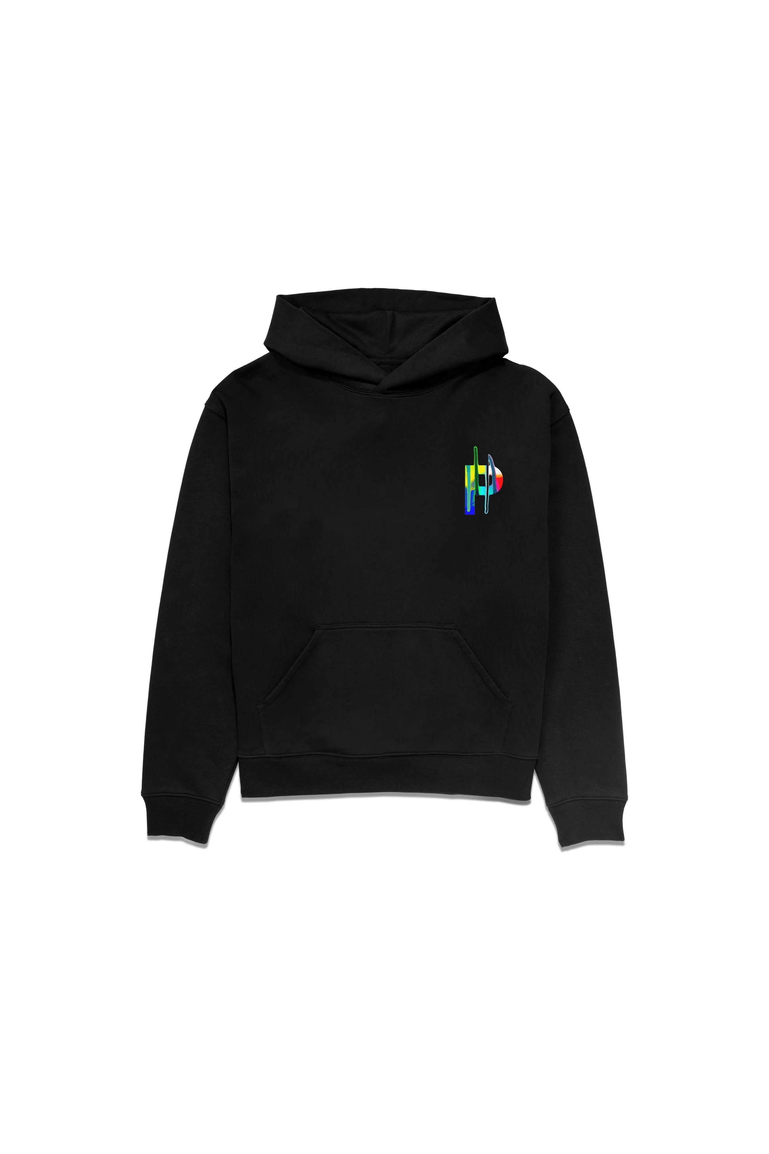 Purple ainbow Drip Oversized Hoodie