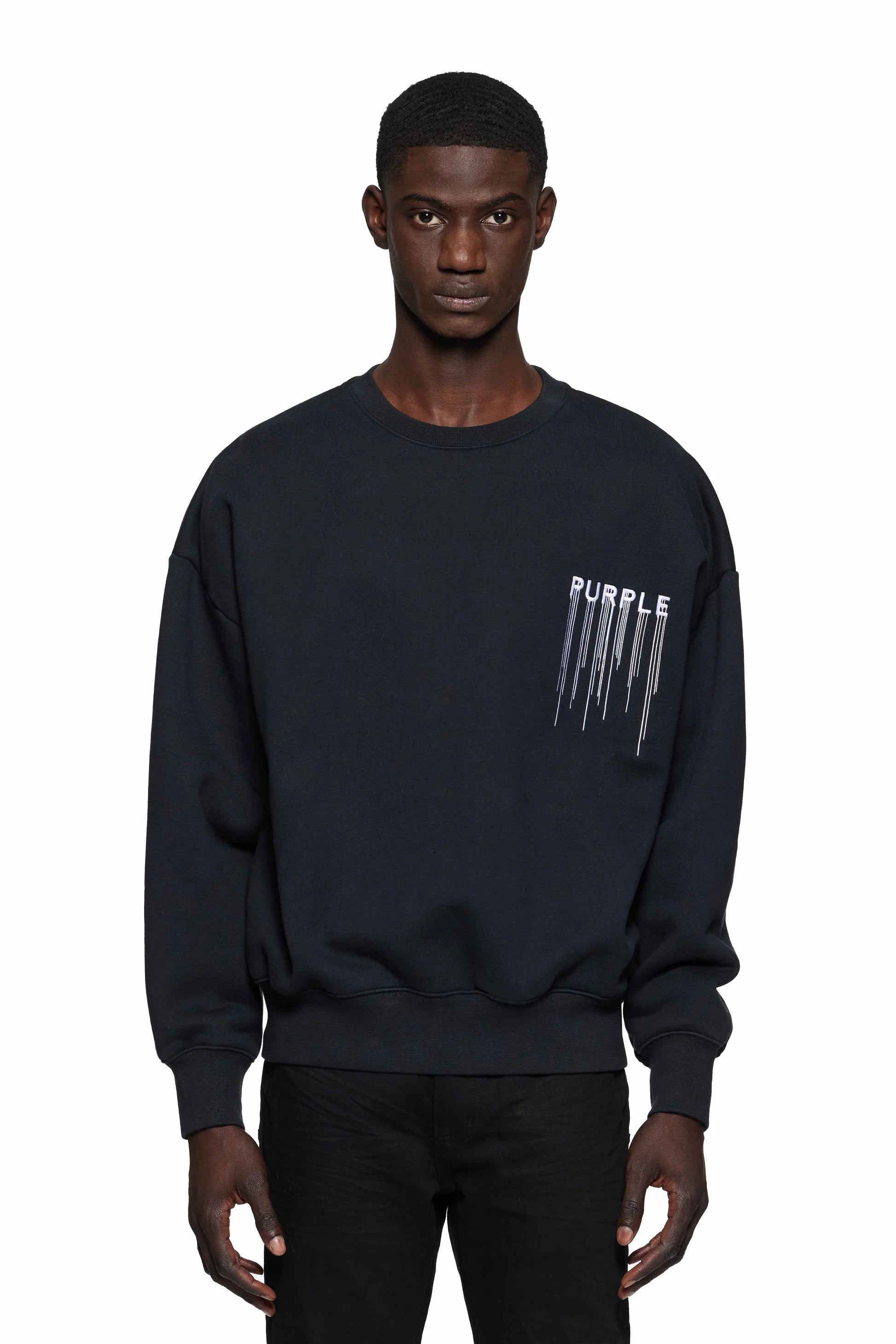 Black Beauty Crewnek Hoodie (Black)