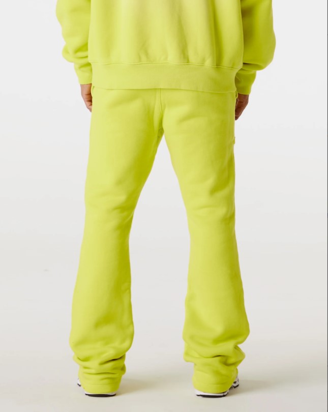 Hwt Fleece Flared Pant (Green)