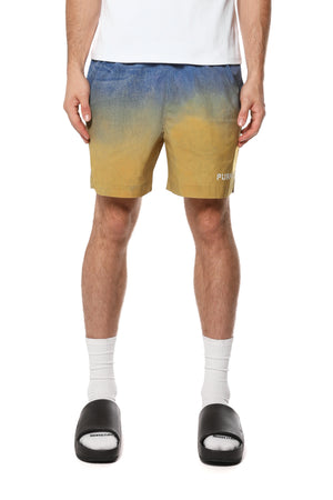 Purple Brand ALL ROUND multi-color shorts featuring a premium cotton-blend construction, relaxed fit, adjustable waistband, and functional pockets.