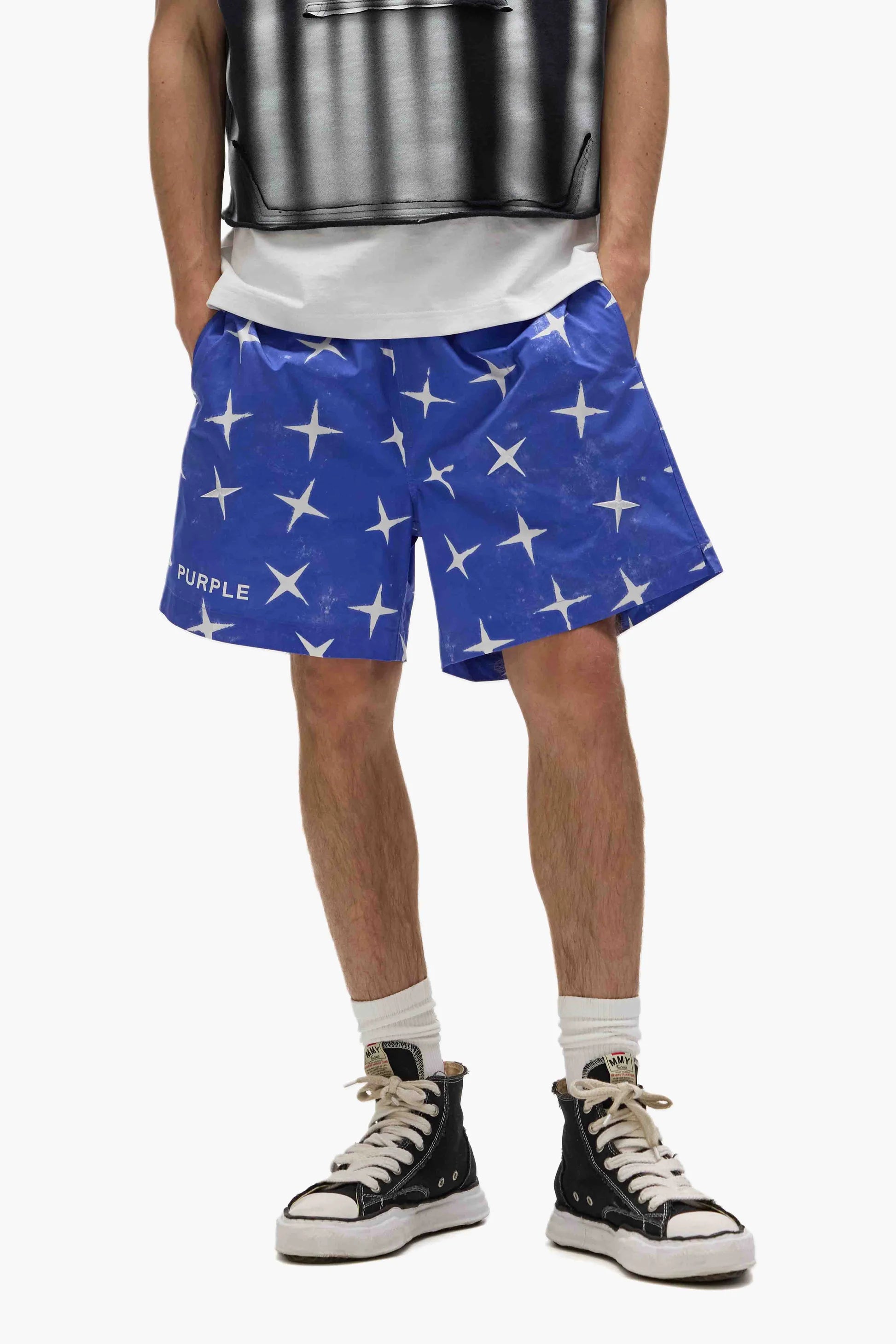 Star Swim Shorts (Blue)