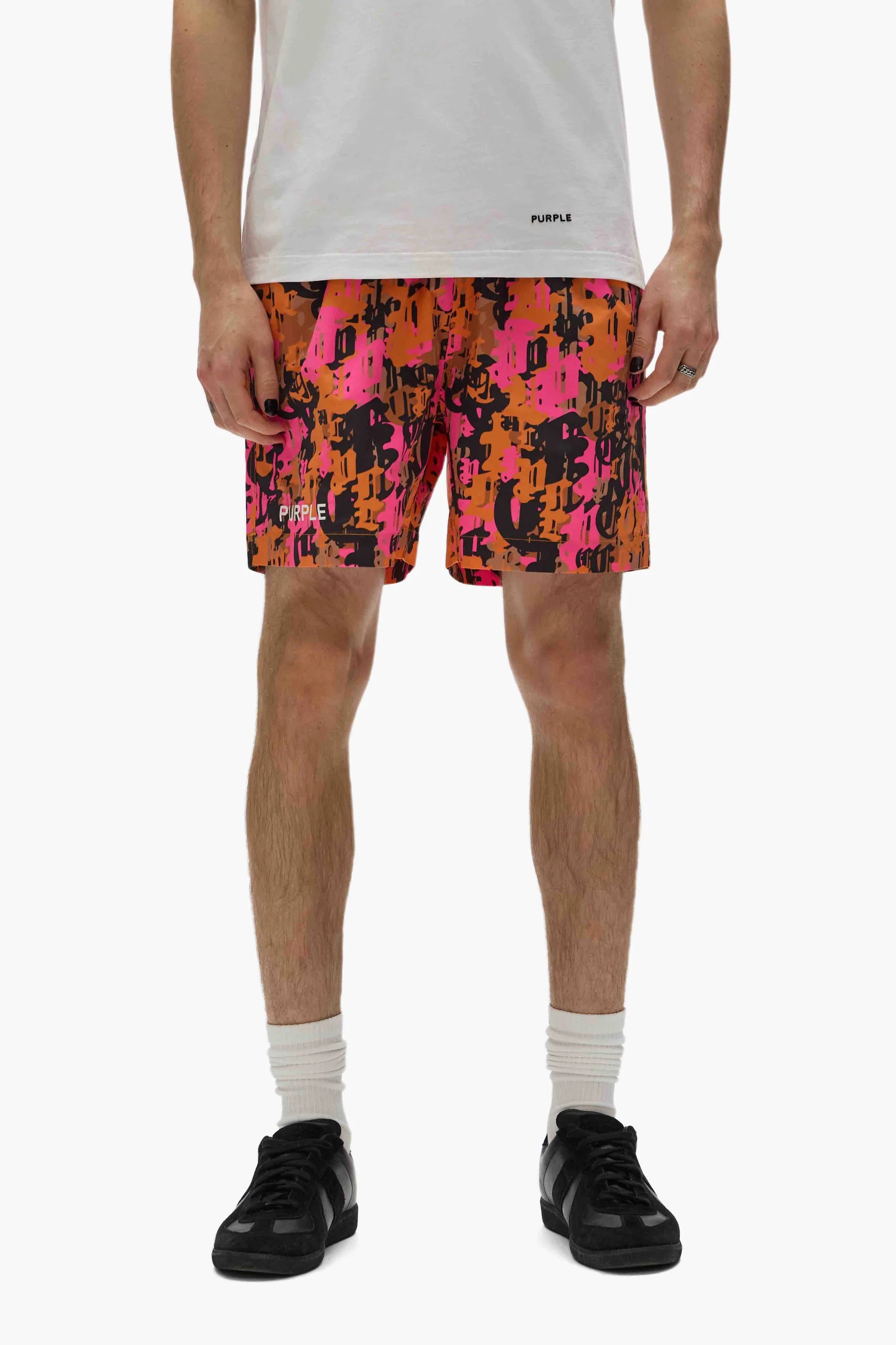 Gothic Camo Swim Shorts (Multi)