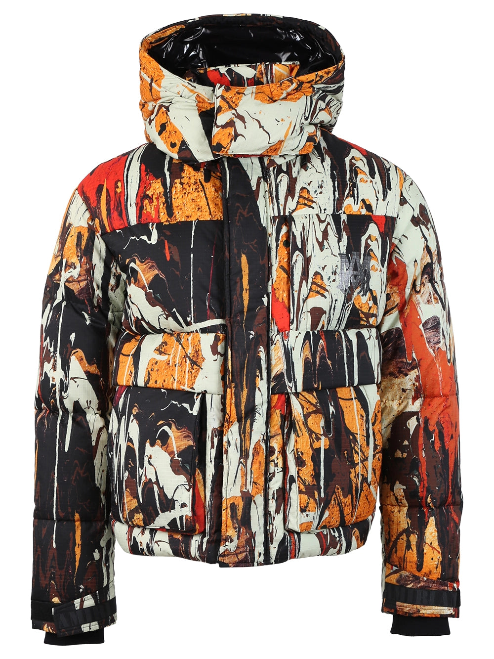 Splatter Down Puffer Jacket (Camo) 