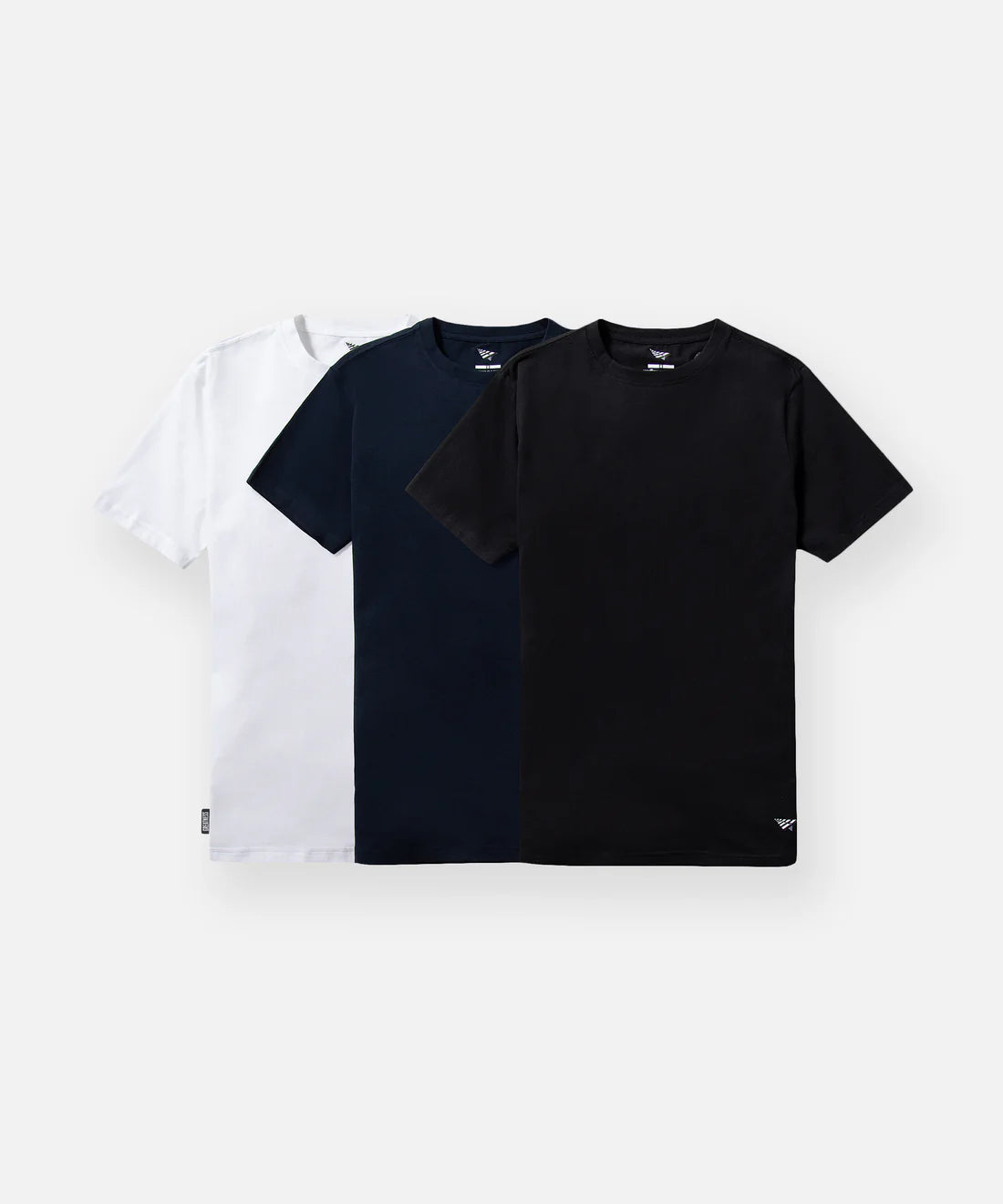 Essential 3 pack Tee (White/Navy/Black)  Shirt