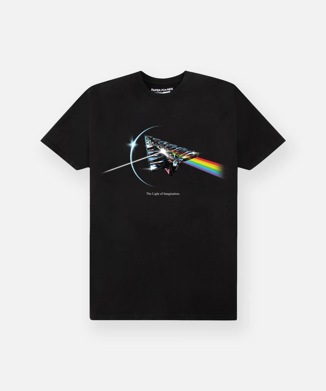 Colorful Reflection Tee Shirt (Black)