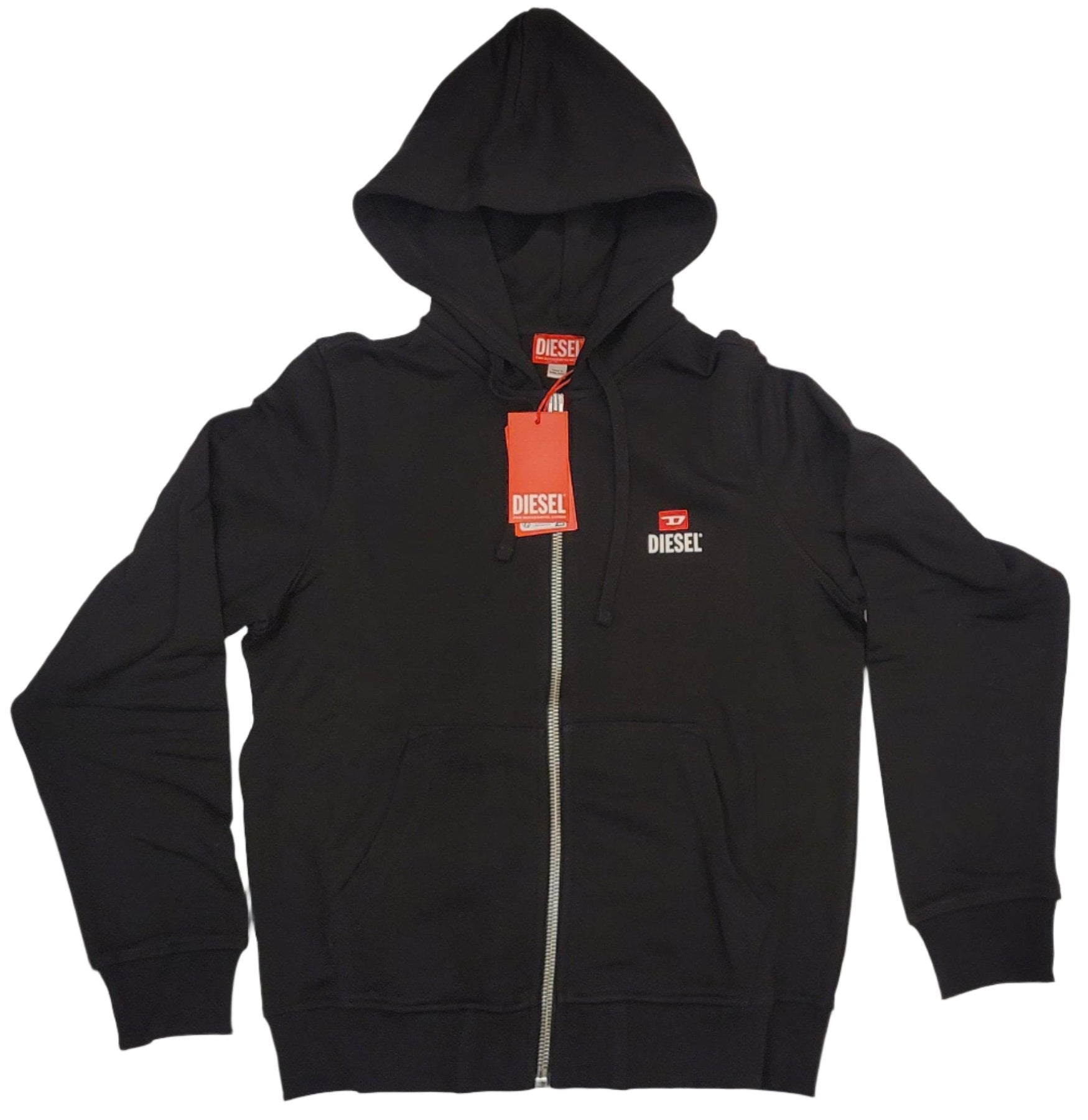 S-Ginn Hood Zip G1 Sweat Hoodie (Black) 