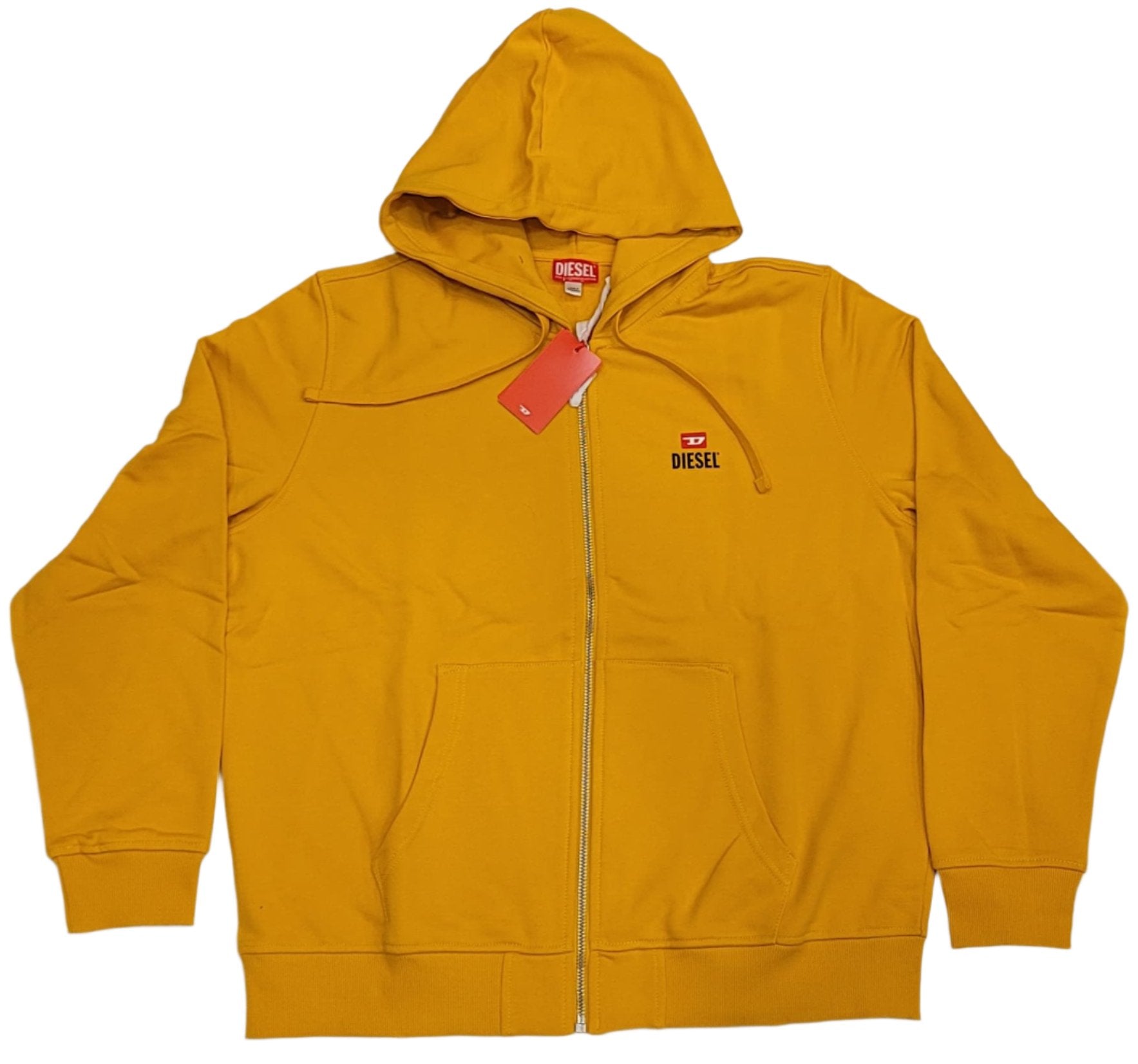 S-Ginn Hood Zip G1 Sweat Hoodie (Yellow)