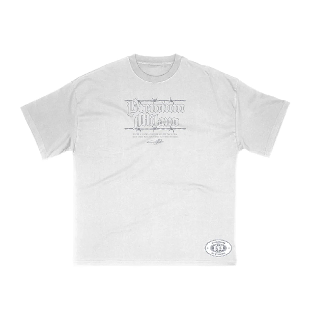 The Crew Neck Short Sleeve T-Shirt from Premium Milano offers a stylish and comfortable fit with custom graphic prints. Designed with attention to detail, it pairs effortlessly with any casual look while ensuring long-lasting quality.