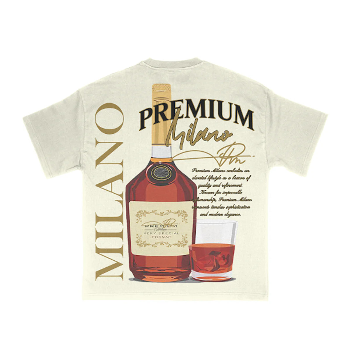 The Crew Neck Short Sleeve T-Shirt from Premium Milano offers a stylish and comfortable fit with custom graphic prints. Designed with attention to detail, it pairs effortlessly with any casual look while ensuring long-lasting quality.