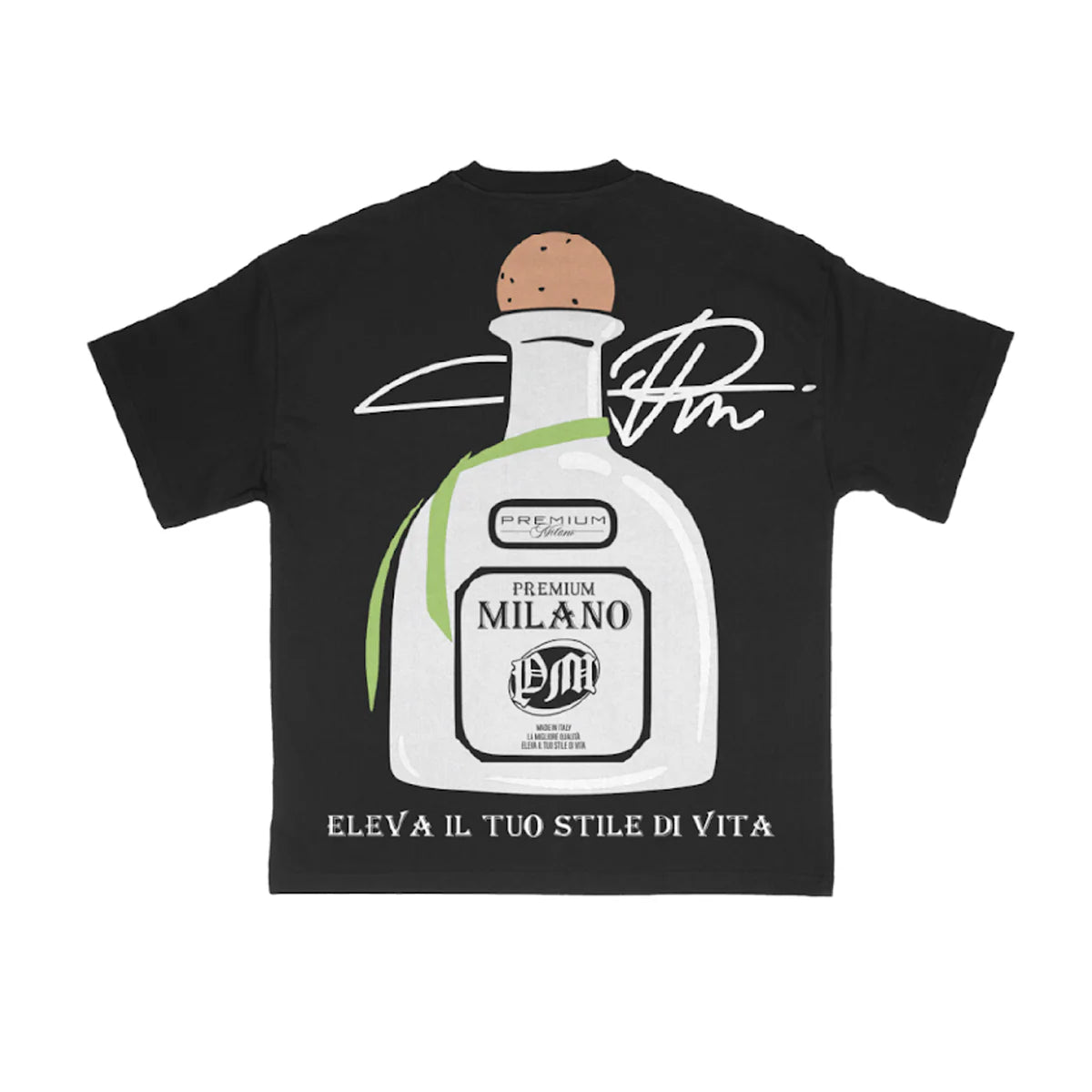 The Crew Neck Short Sleeve T-Shirt from Premium Milano offers a stylish and comfortable fit with custom graphic prints. Designed with attention to detail, it pairs effortlessly with any casual look while ensuring long-lasting quality.