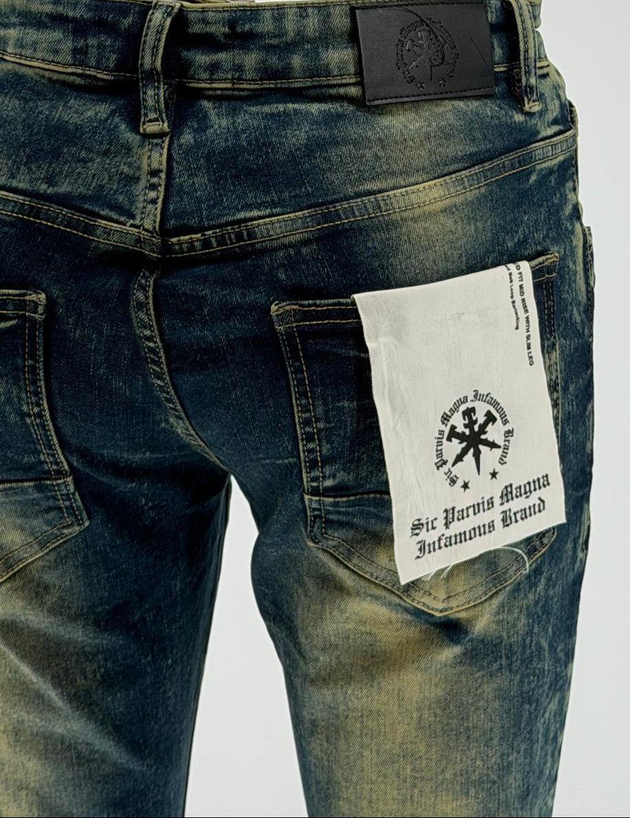 Infamous SPMIB Jeans (Dark Blue) - SPMIB0215DB