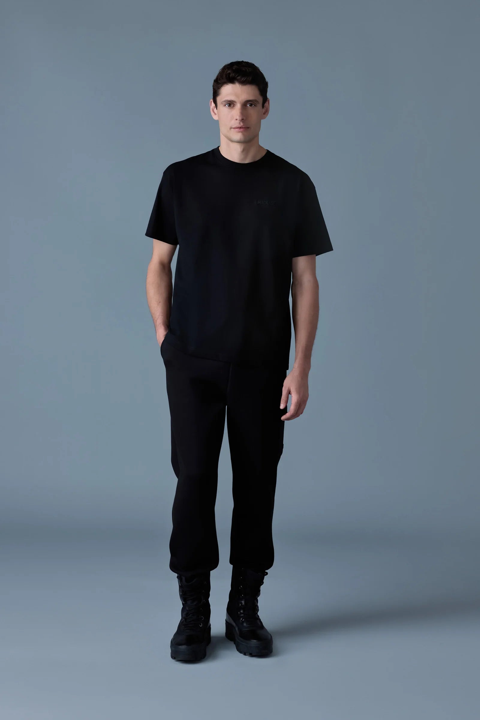 Tee-R Men`s T-Shirt (Black)