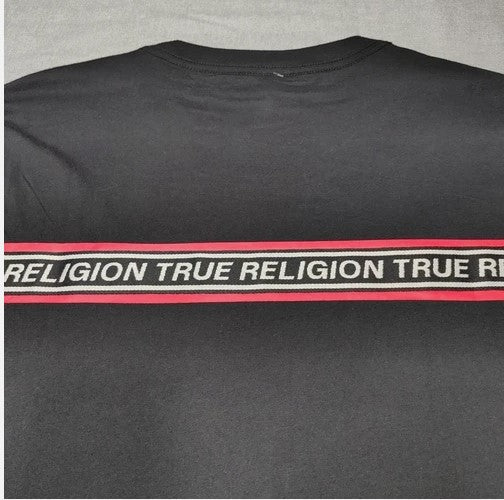 TR Contrast SS Taping Tee (Jet Black)