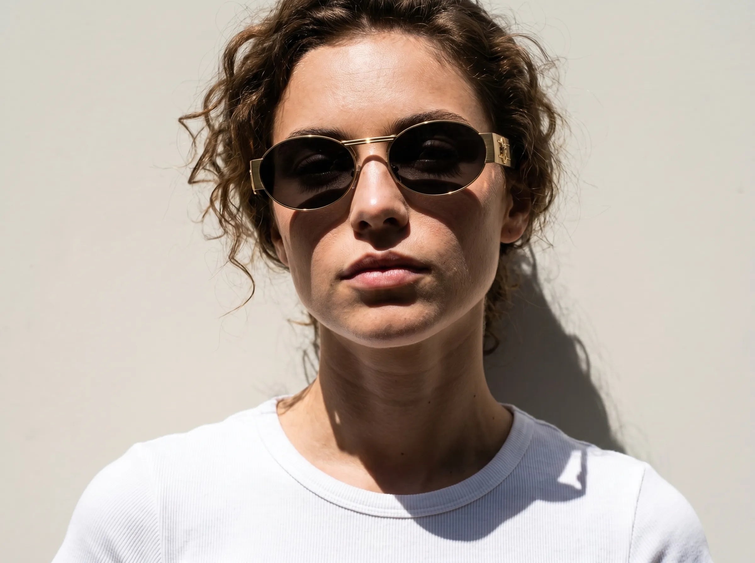 VE Medusa Deco Oval Sunglasses (Black) - VE2264100287