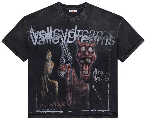 Vale Forever Psychopath T-shirt in black with clean streetwear-inspired design