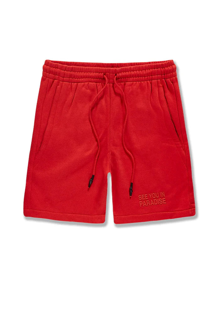 See You Paradise Shorts (Red) 