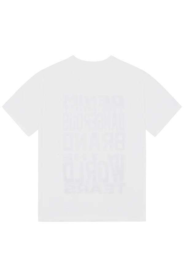 Most Dangerous Tee (White) - DTFW24TSS004