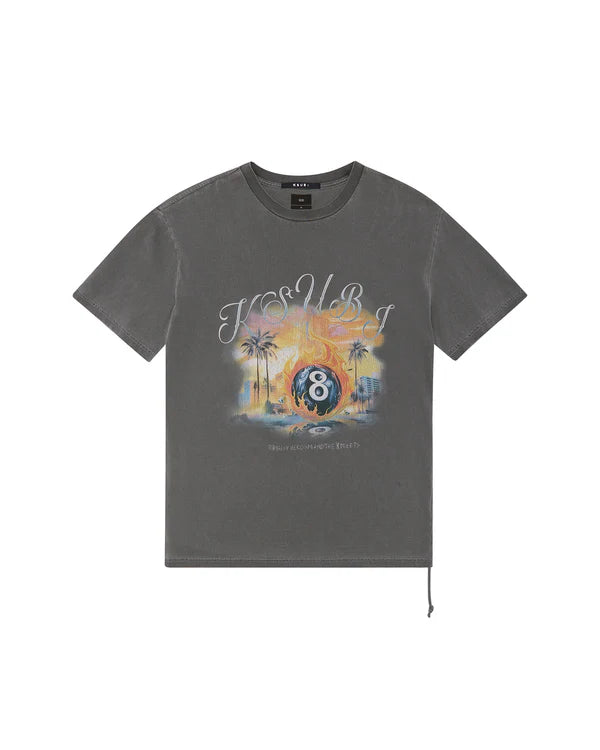 World Order Biggie Ss Tee (Charcoal) 