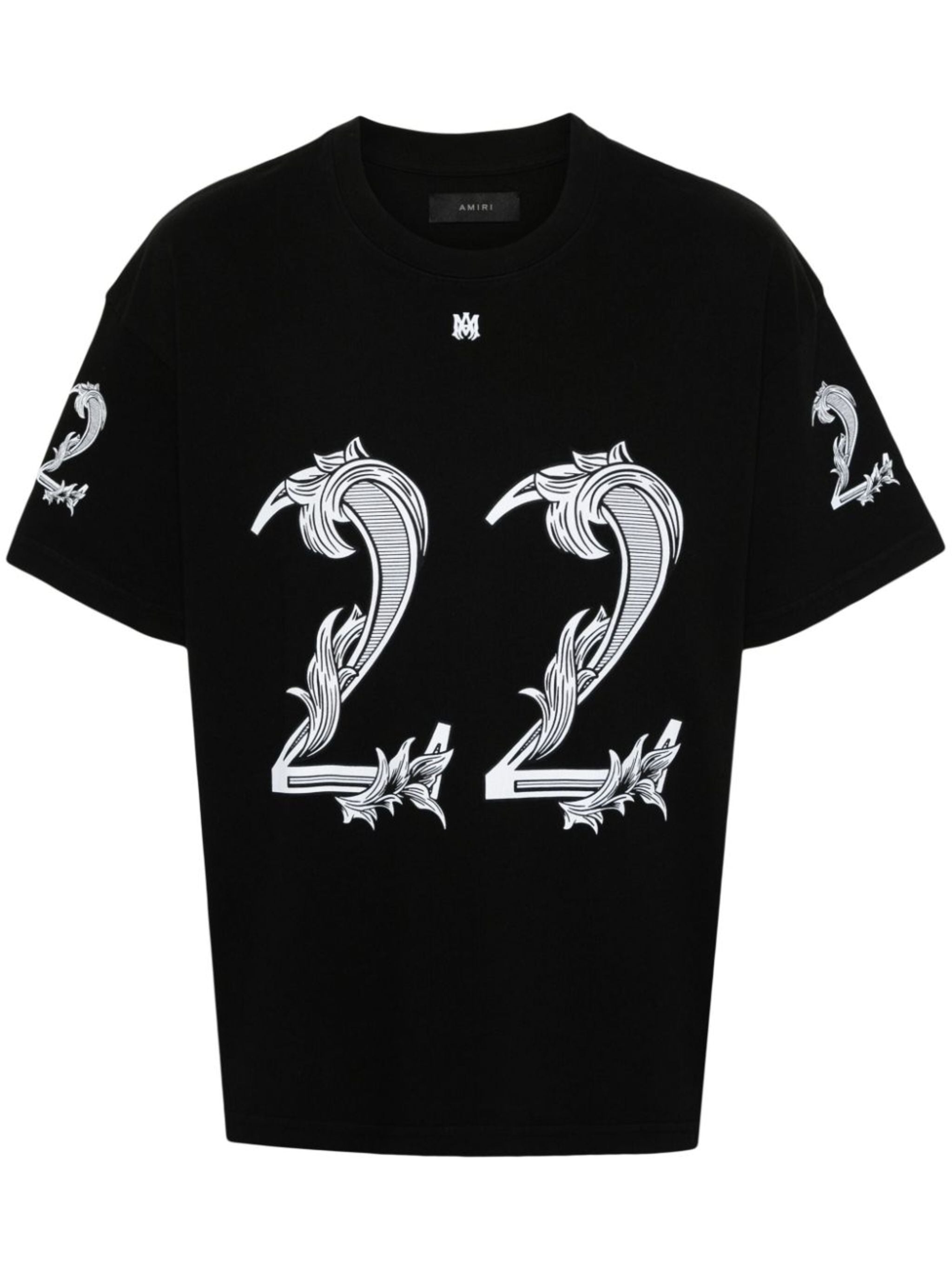 Oversized Amiri 22 Tee (Black