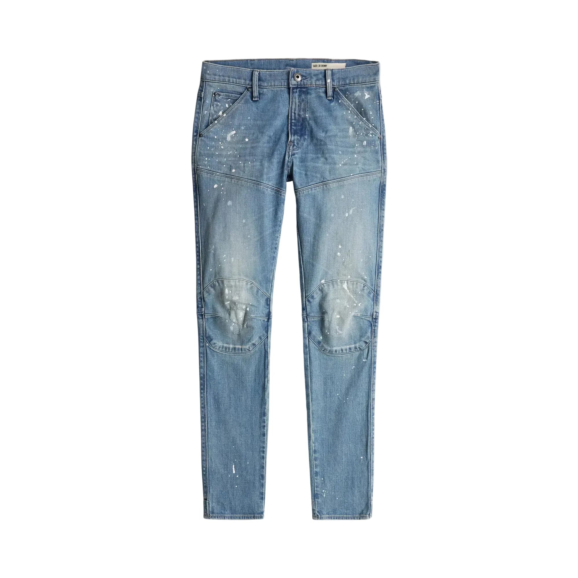 G-Star 5620 3D Loose jeans with articulated knees, 3D construction, and skinny fit denim silhouette