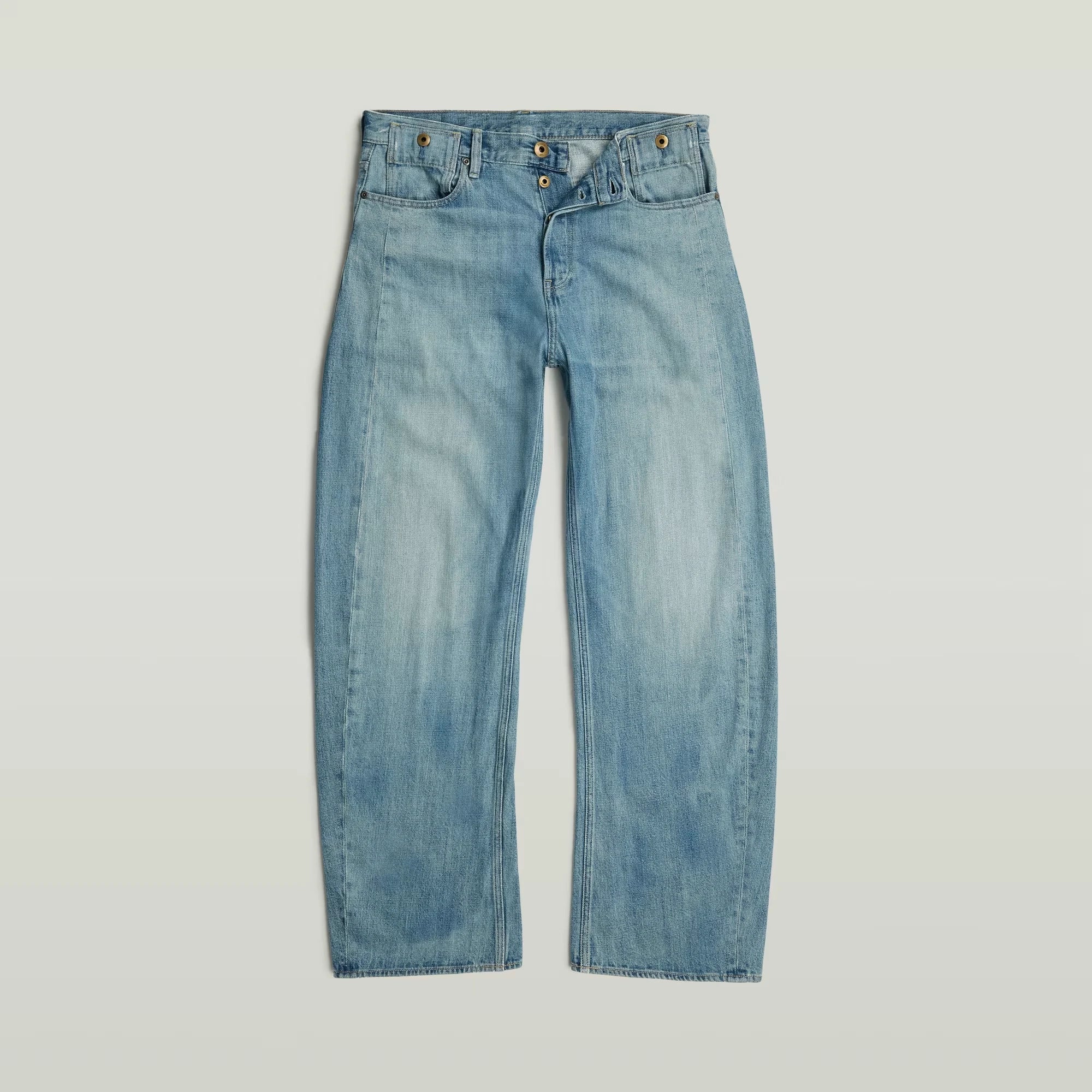 Bend 3D Loose Jeans (Blue) 