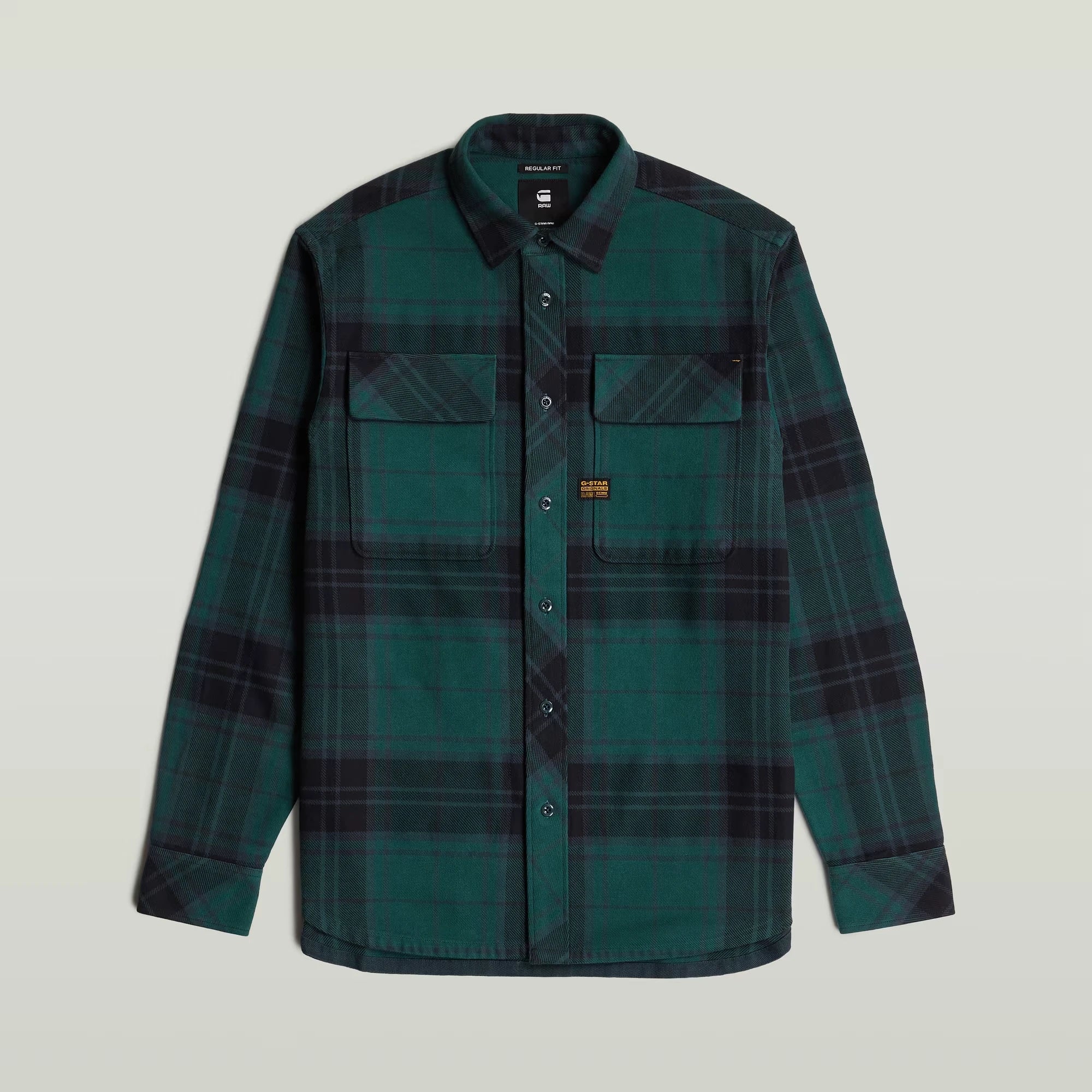 CPO Regular Shirt (Green Check)