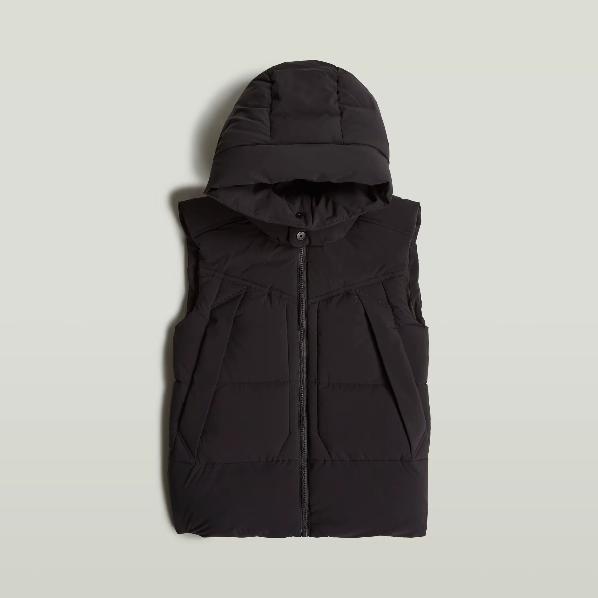 G-Whistler Padded Hooded Vest V2 (Black) 