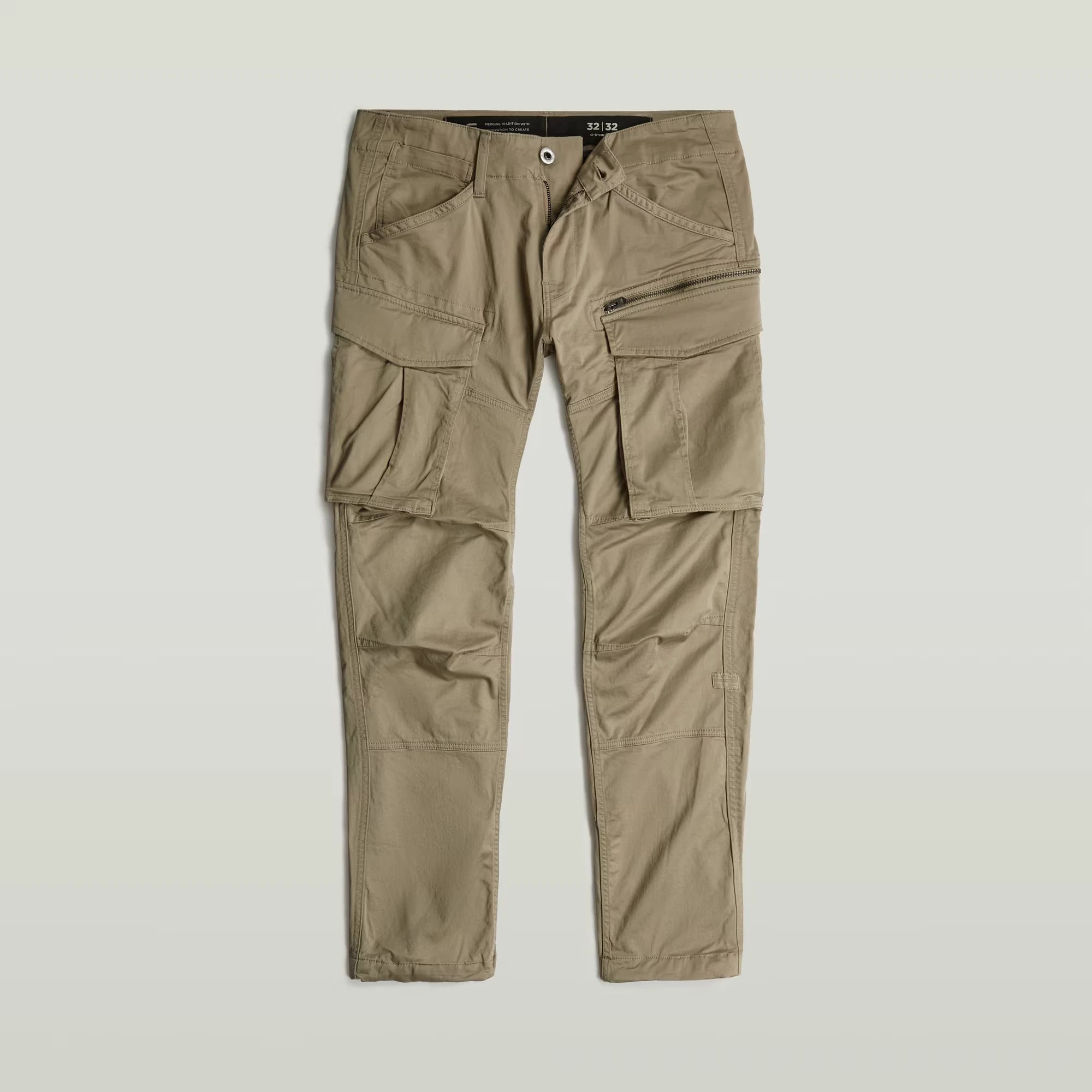 Rovic Zip 3D Regular Tapered Pants (Dune) 