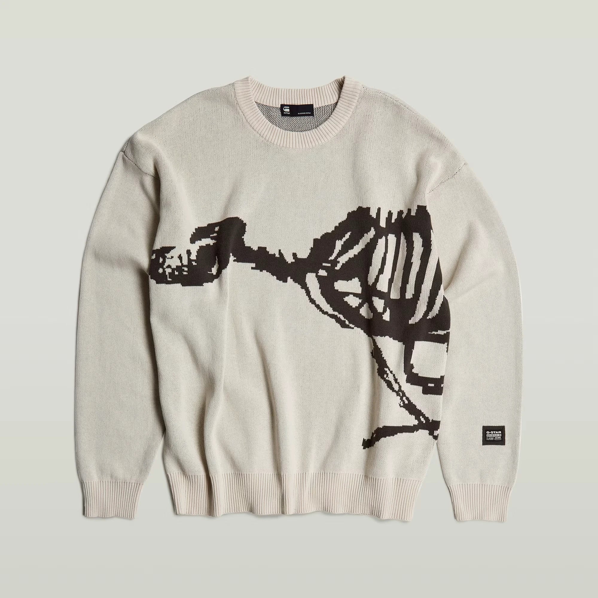 Running Dog Gr R Knit (Cream)