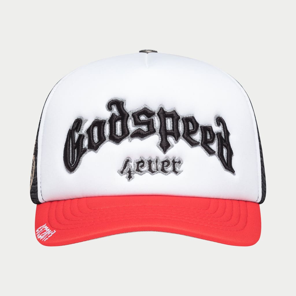 GS  Forever Foam Trucker Hat (Black/Red)