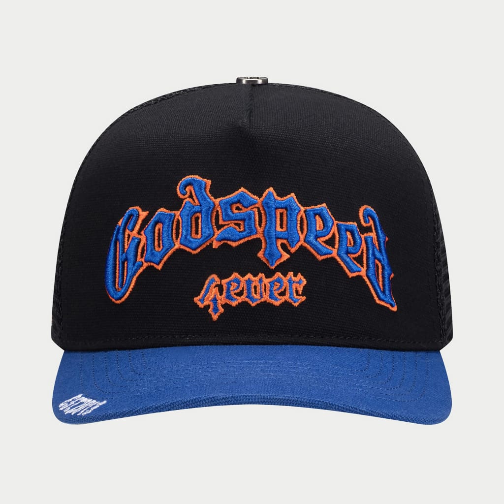 GS Forever Trucker Hat (Black/Blue/Orange)