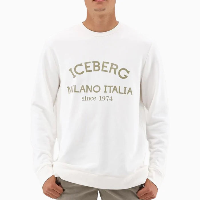 Print Logo Sweatshirt (Cream)