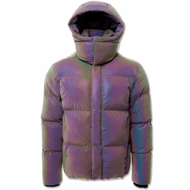 Blocked Puffer Jacket(Iridescent)  for kids