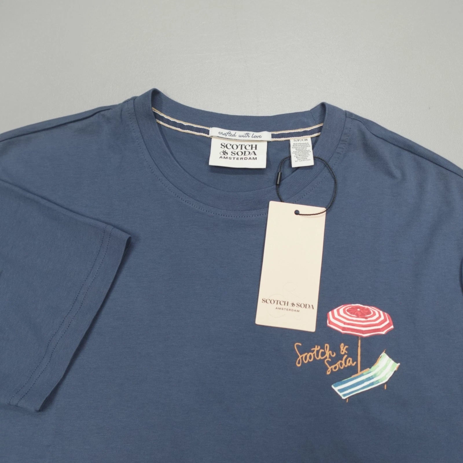 Scotch & Soda cotton T-shirt with crewneck and short sleeves