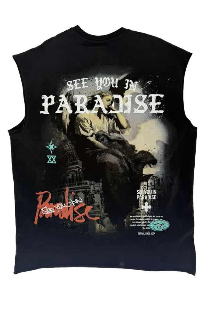 Turn heads with the bold and modern SYIP Digital Print T-Shirt (Black) — a statement piece designed for everyday comfort and standout streetwear style