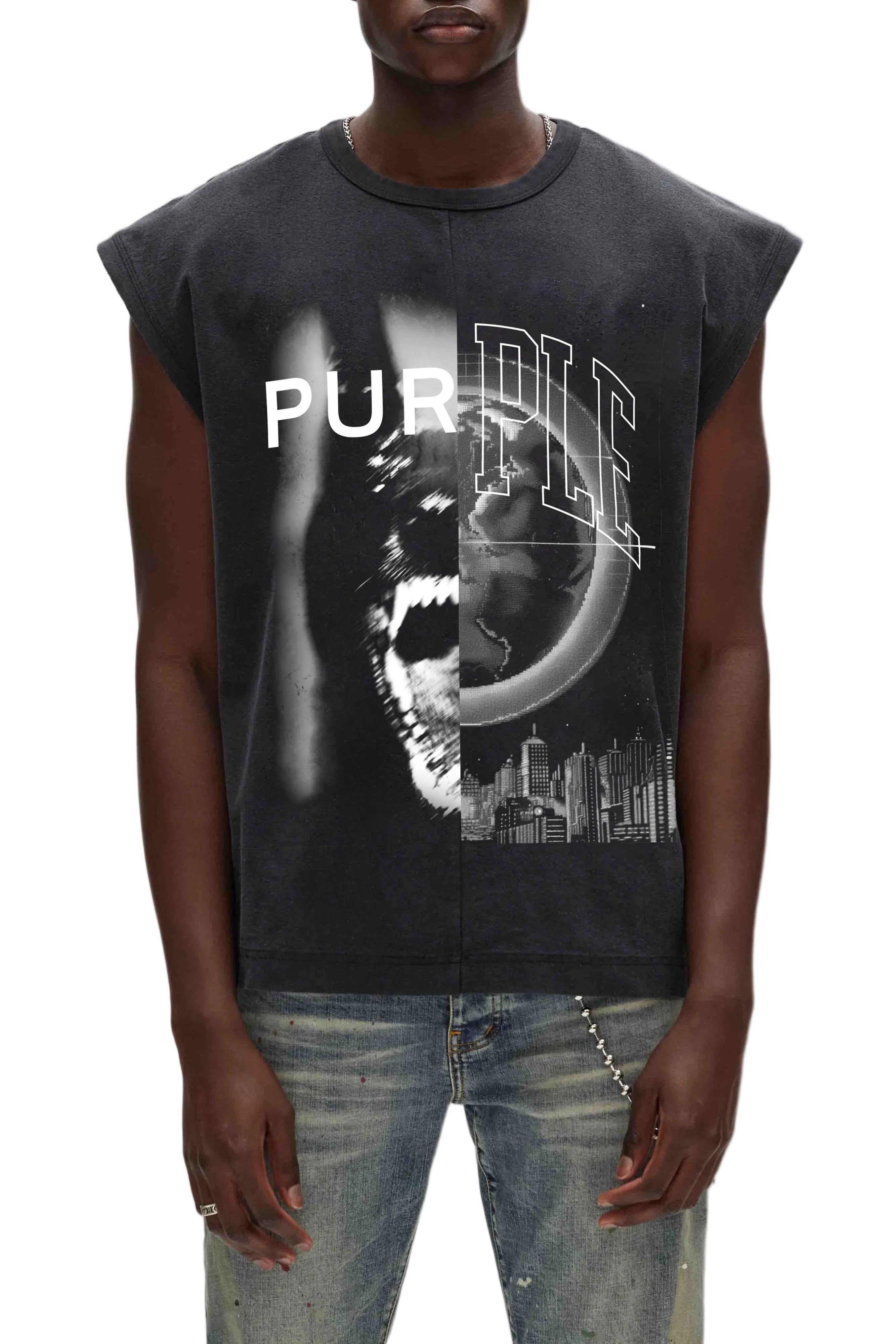 Half Life Tank Top (Black) - M1086-TBDB826